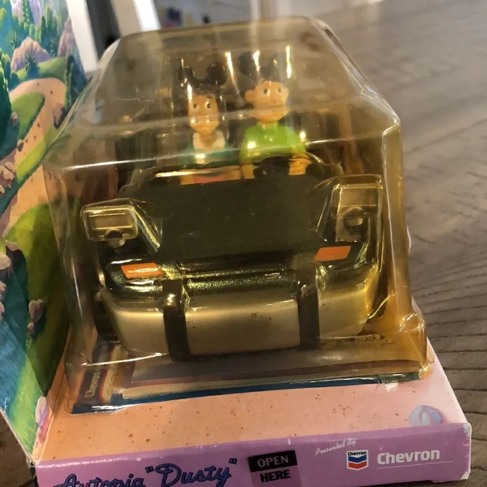 Disney’s Autopia Chevron Ltd Ed 2000 Pull Back Car with Mouseketeers Driving.